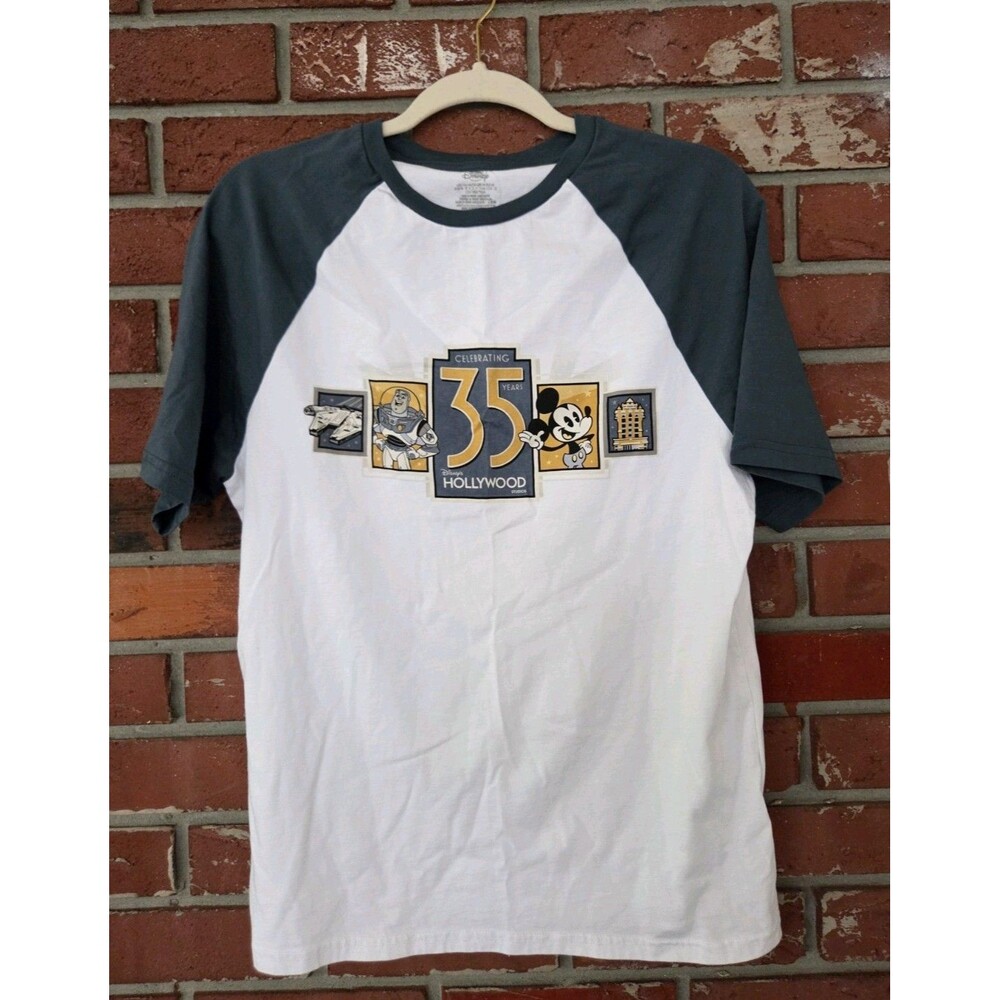 Disney Hollywood Studios 35th Anniversary Mickey Mouse T-Shirt Size M